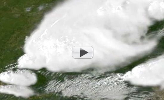 Terrifying Joplin Supercell Tornado Seen from Space