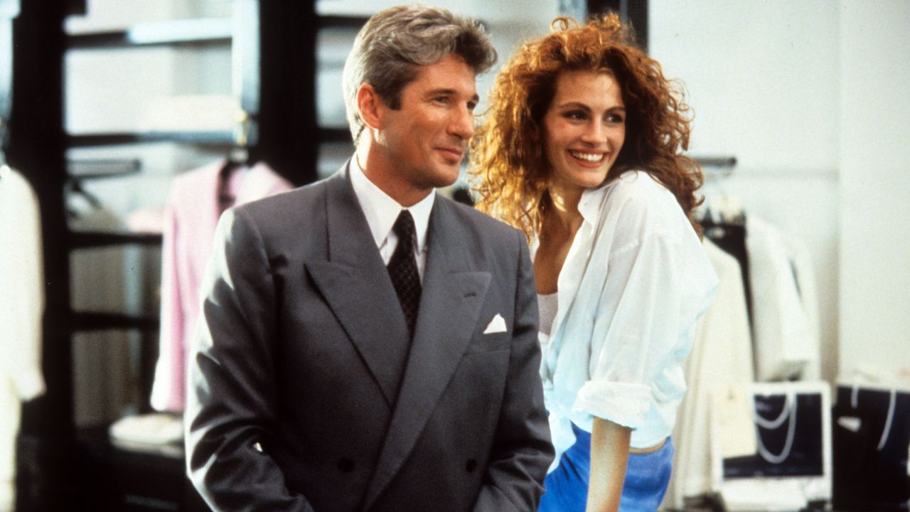 Richard Gere and Julia Roberts in &#039;Pretty Woman&#039;