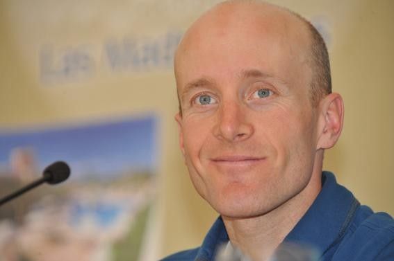 Levi Leipheimer looked relaxed with most of the pressure on his teammates.