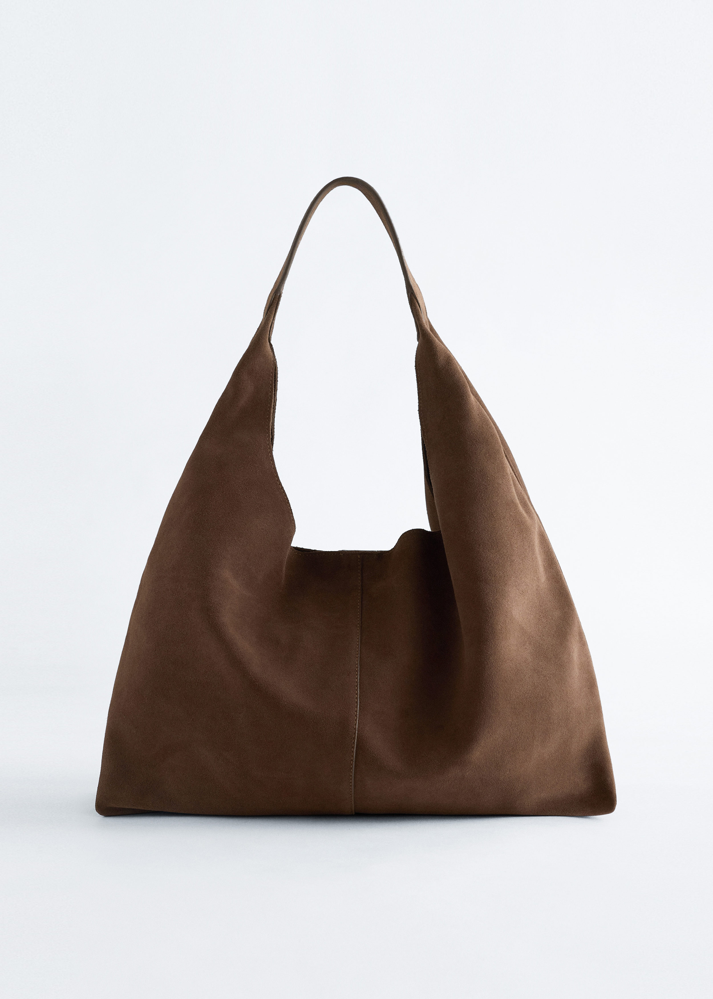 Large Suede Tote Bag