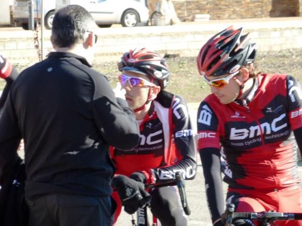 The coaching staff have kept a keen eye on their riders