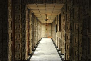 Ennis House in Los Angeles was designed by Frank Lloyd Wright in the early 1920s and featured in Blade Runner