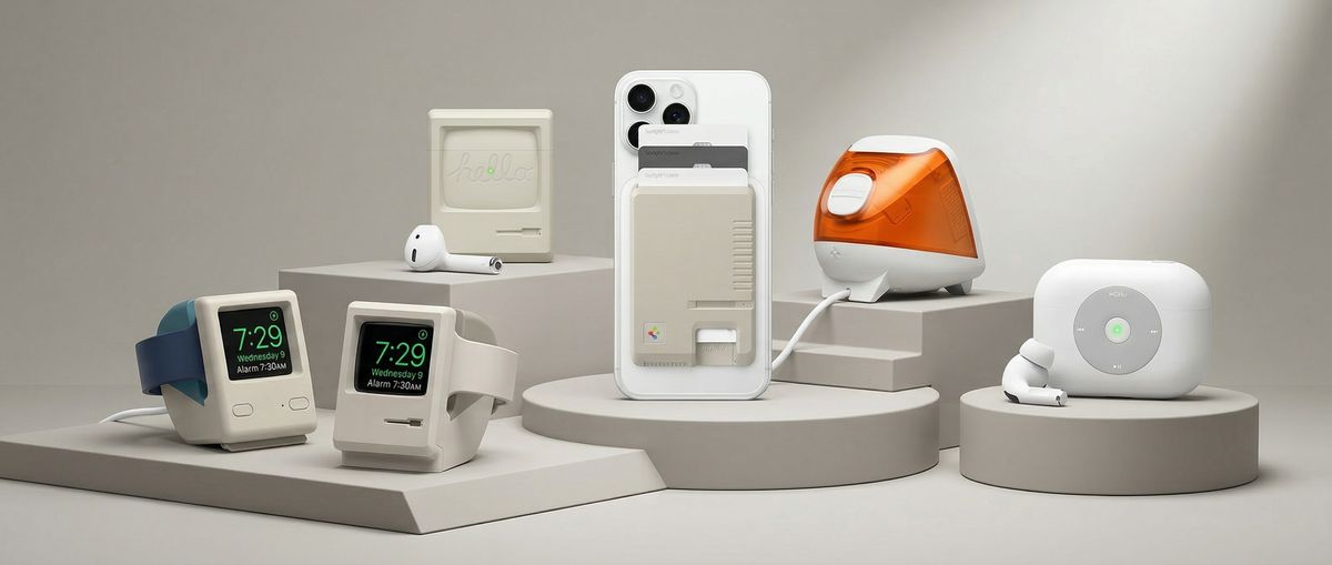 12 irresistibly boxy and beige Apple accessories that'll transform your shiny new gadgets into retro tech in seconds