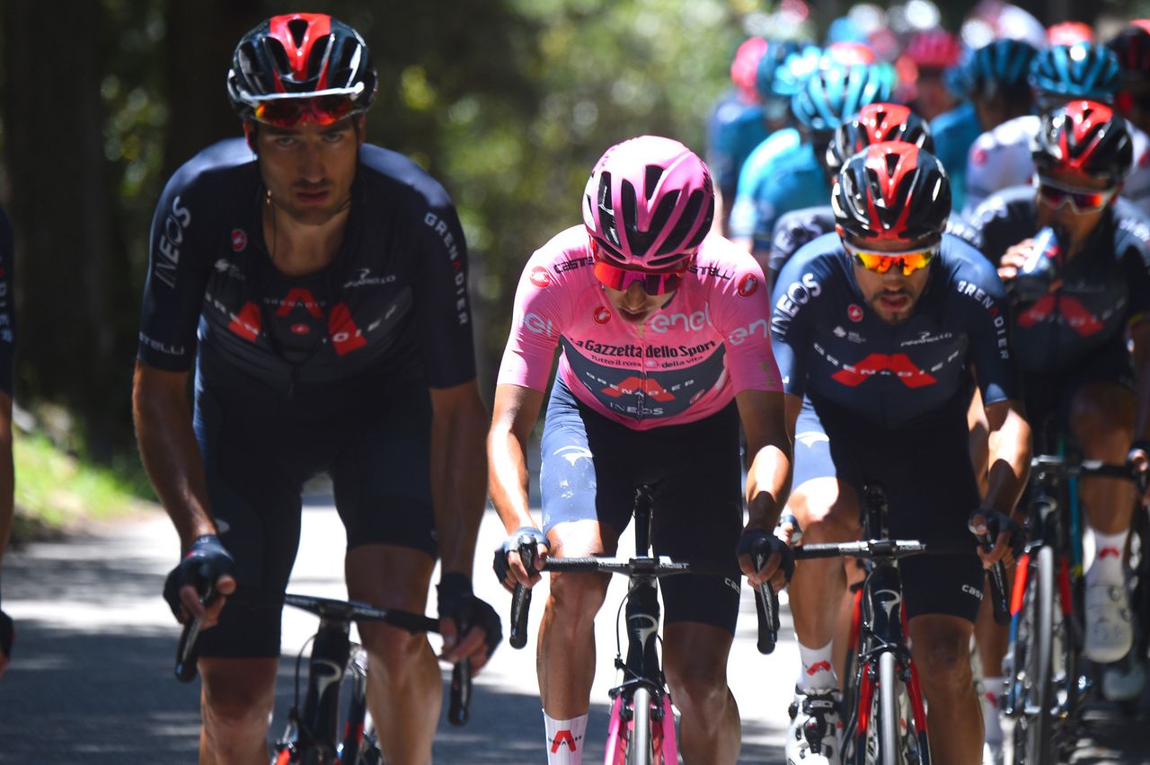 Giro d'Italia 2021 - 104th Edition - 12th stage Siena - Bagno di Romagna 212 km - 20/05/2021 - Egan Bernal (COL - Ineos Grenadiers) - photo Dario Belingheri/BettiniPhoto&Acirc;&copy;2021