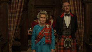 Imelda Staunton and Jonathan Pryce in The Crown season 5