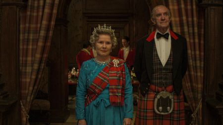 Imelda Staunton and Jonathan Pryce in The Crown season 5