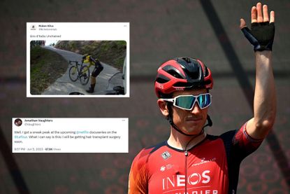 Tweets of the week, Geraint Thomas image