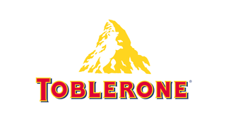 The Toblerone logo takes inspiration from the Matterhorn mountain