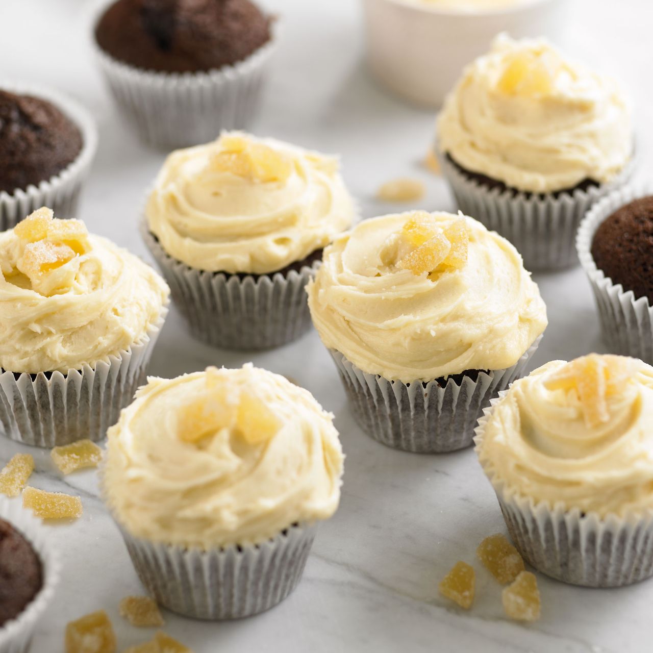 Photo of a gingerbread cupcakes recipe