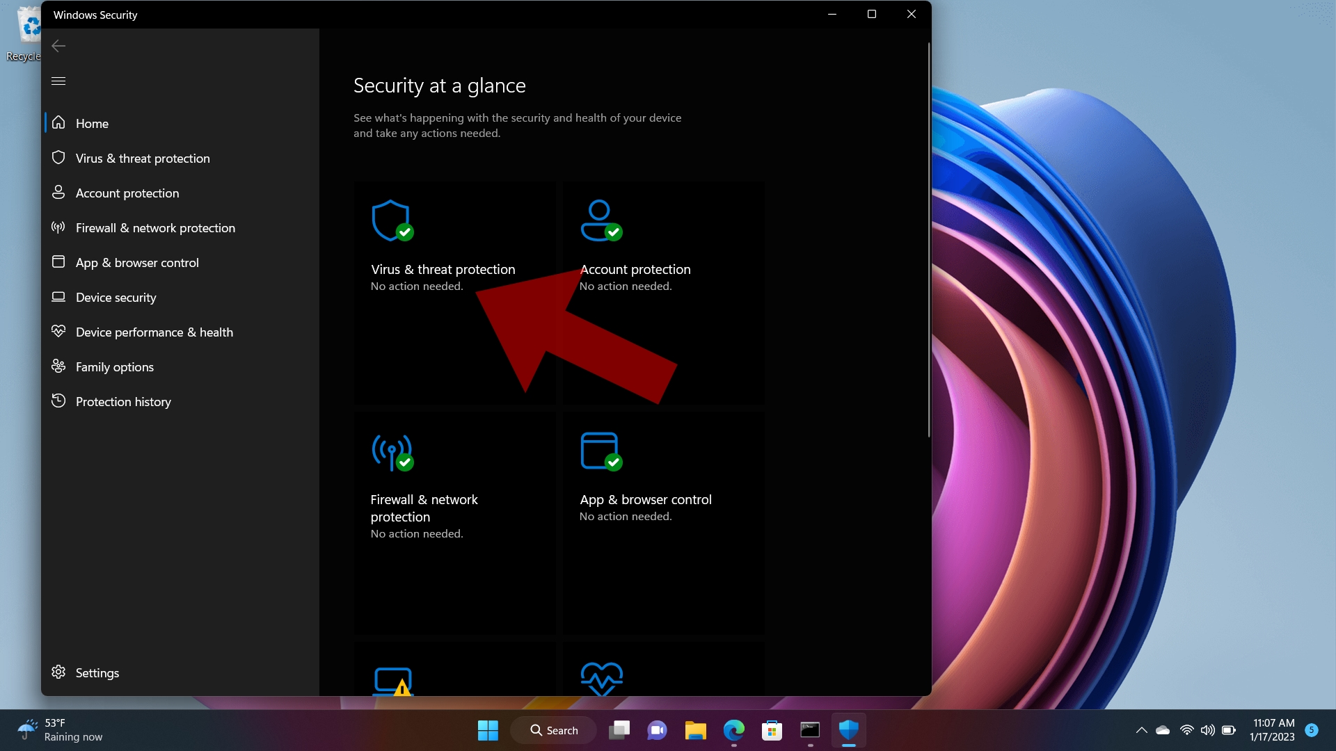 Deshabilitar Microsoft Defender en Windows 11