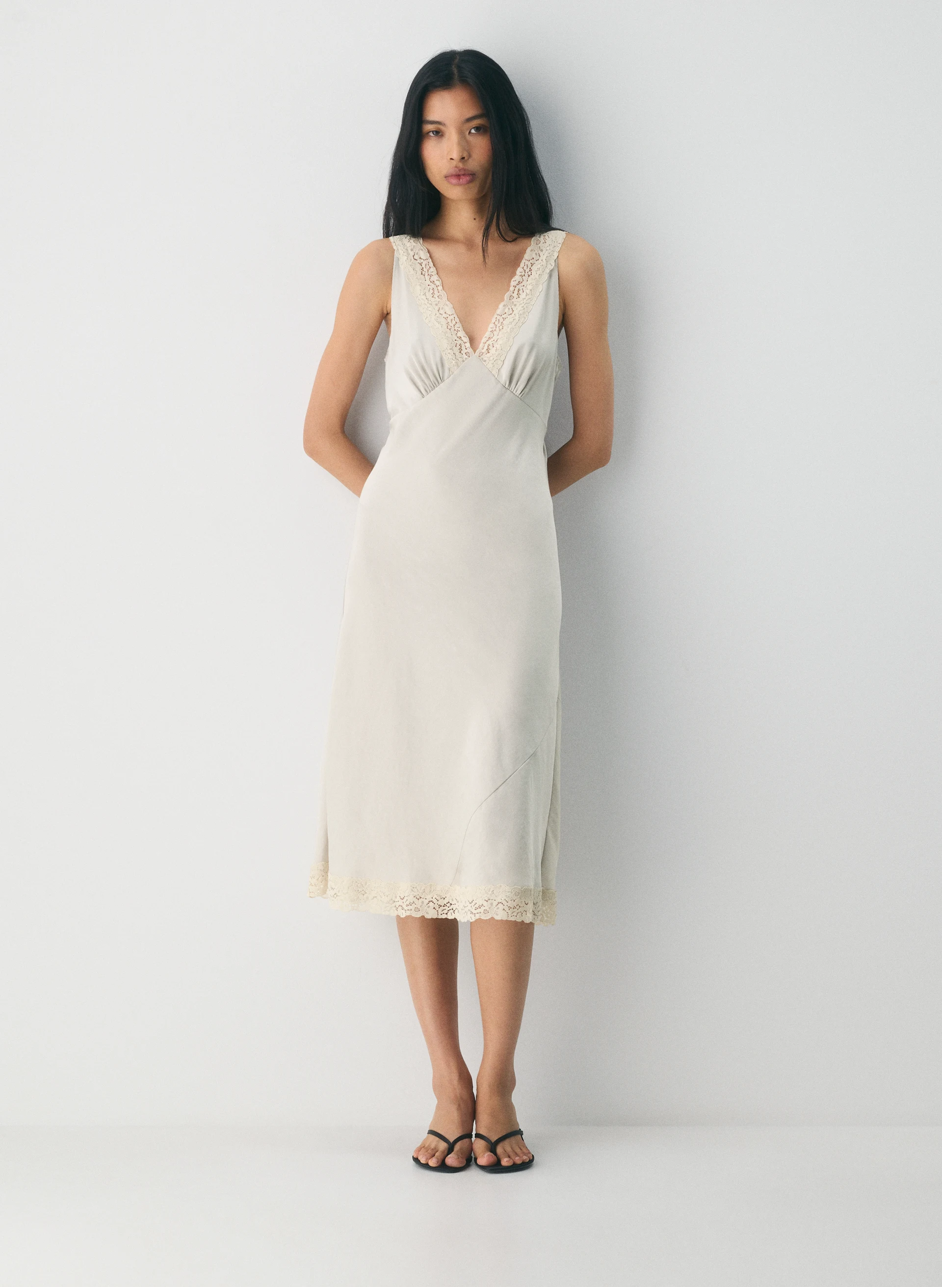 Daisychain Satin Dress