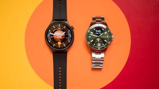 Honor Watch 5 Ultra next to Withings ScanWatch Nova
