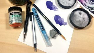 watercolour tools