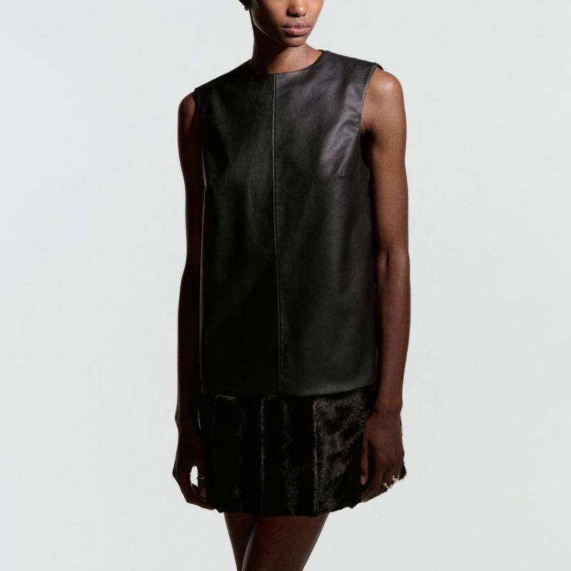 H&amp;amp;M, Coated Mini Dress