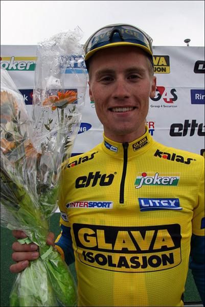Alexander Wetterhall (Sweden) earned the first leader's jersey at the Ringerike GP.