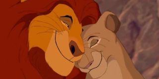 James Earl Jones and Madge Sinclair in The Lion King