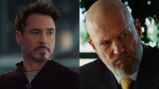 Robert Downey Jr. (left) and Jeff Bridges (right) stared in Marvel Studios' first movie Iron Man in 2008.