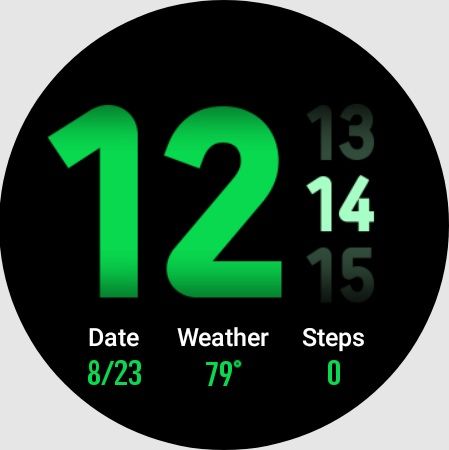 A new watch face from the Galaxy Watch 5 coming for the Galaxy Watch 4.
