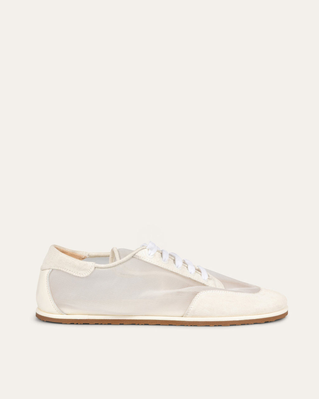 Balla Trainer, White Mesh/suede