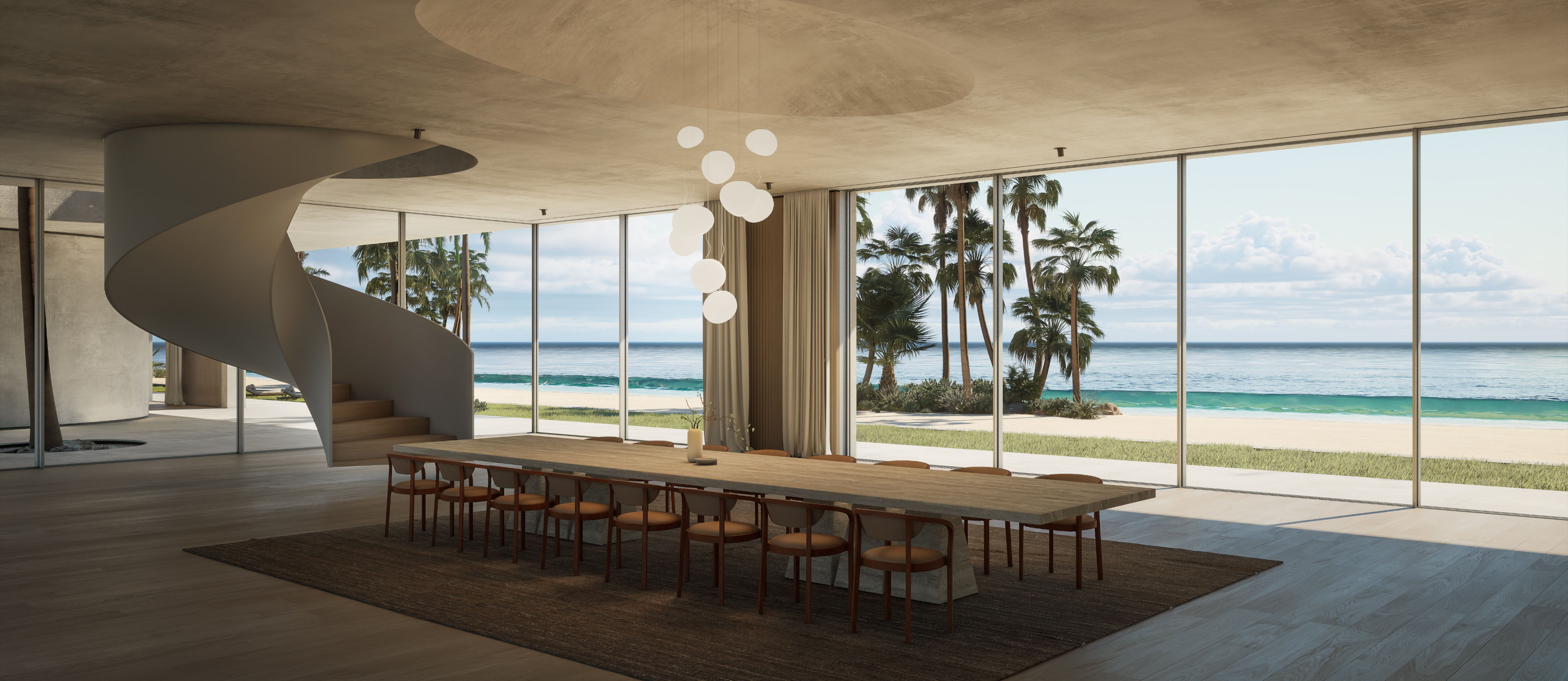 a virtual house by Sky Frame and Oppenheim Architecture