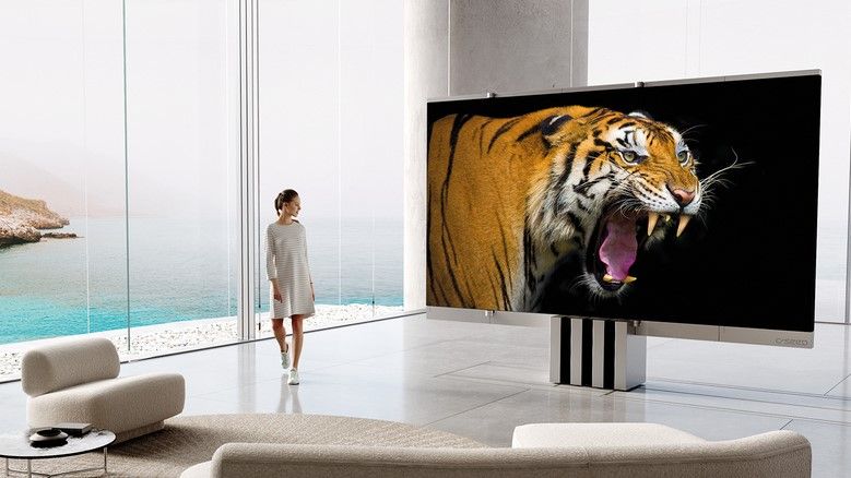 The first 165-inch foldable MicroLED TV is on sale now – but it is not cheap