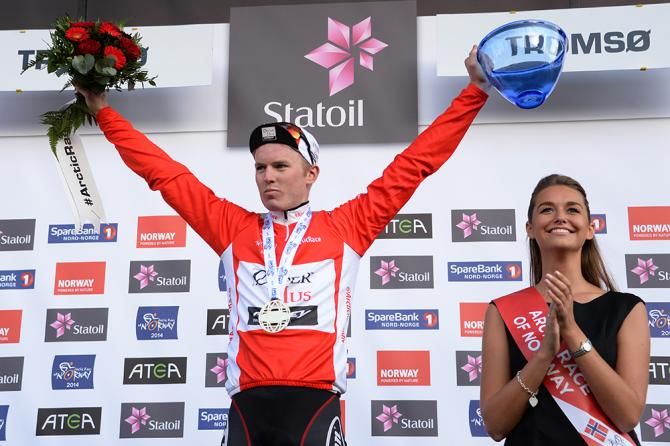 August Jensen (Team &Oslash;sterHus-Ridley) won the mountains classification in Norway