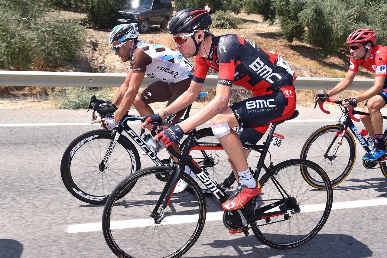 Tejay van Garderen gets some lunch