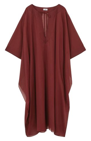 Borrow cotton kaftan dress