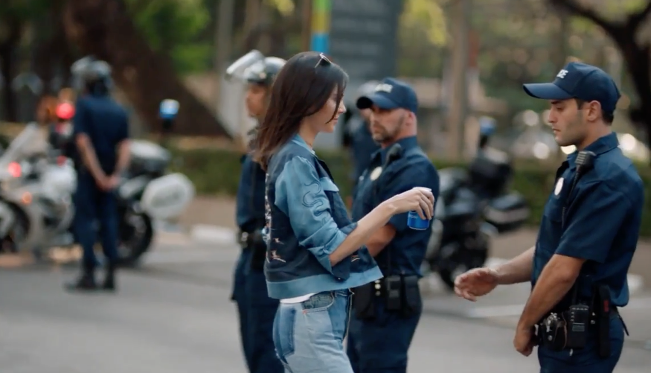 Kendall Jenner Pepsi. 