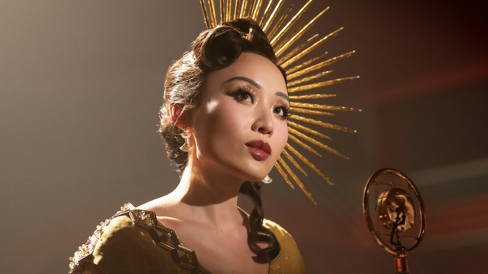 Li Jun Li as a lounge singer in Spider-Noir