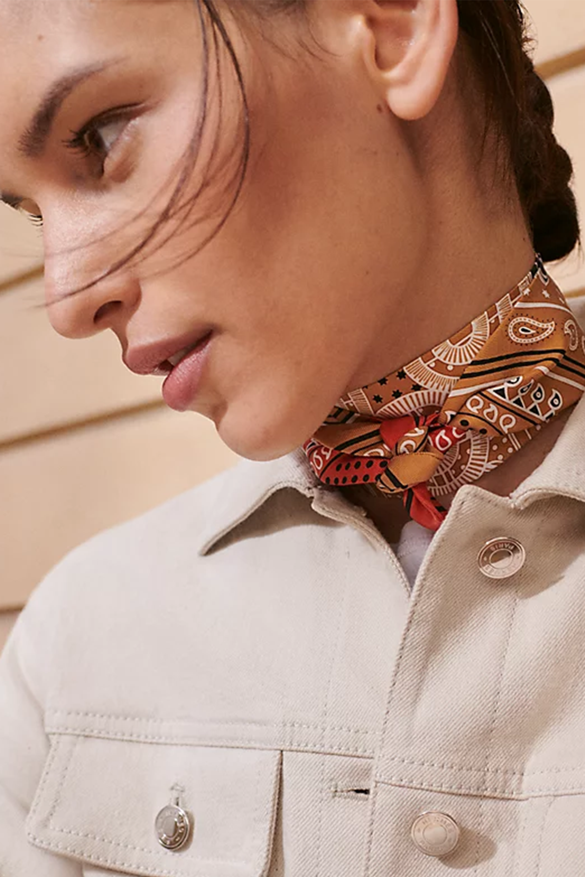 Hermés, Eperon d'Or Bandana Twilly