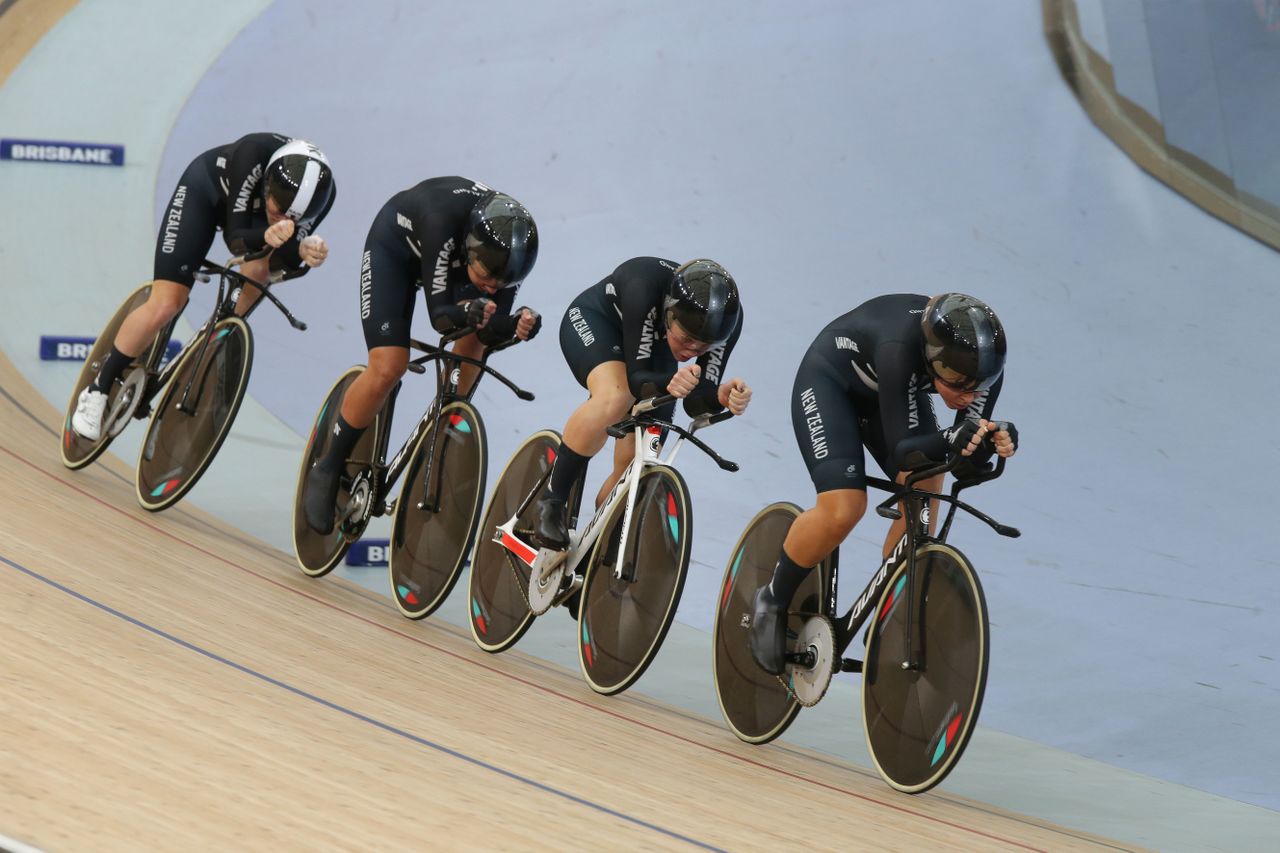 New Zealand in the team pursuit