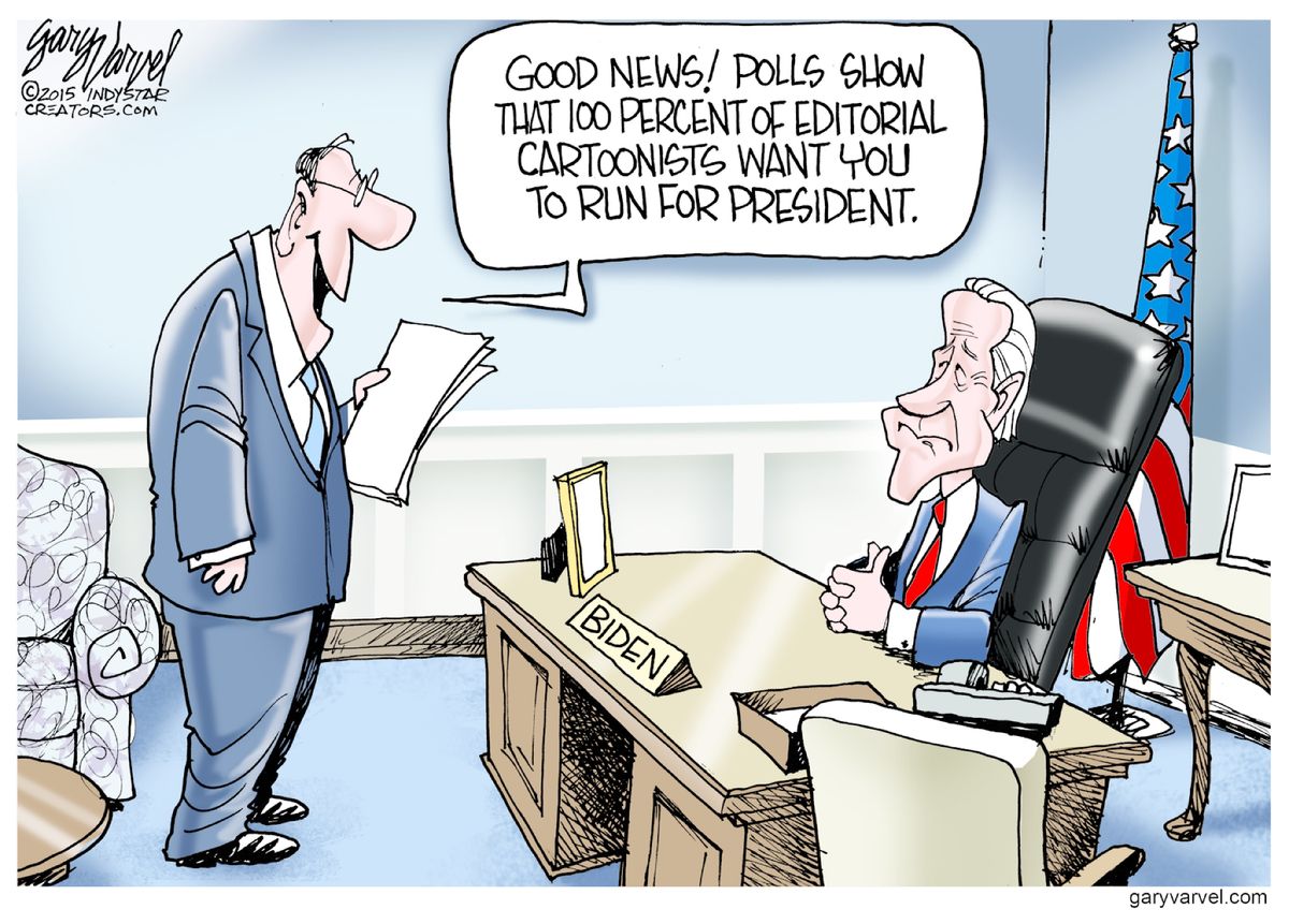 Political cartoon U.S. Joe Biden 2016 | The Week