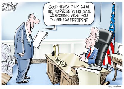 Political cartoon U.S. Joe Biden 2016