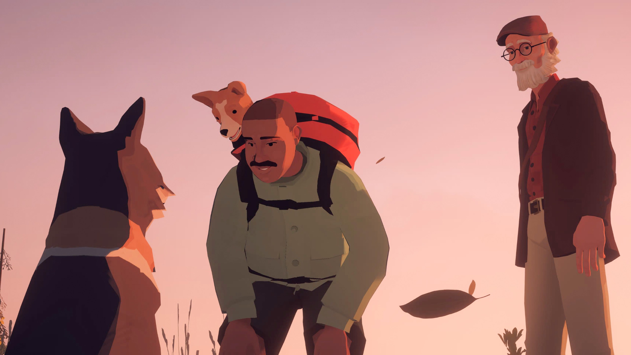 A screenshot from Forever Ago, an indie adventure game
