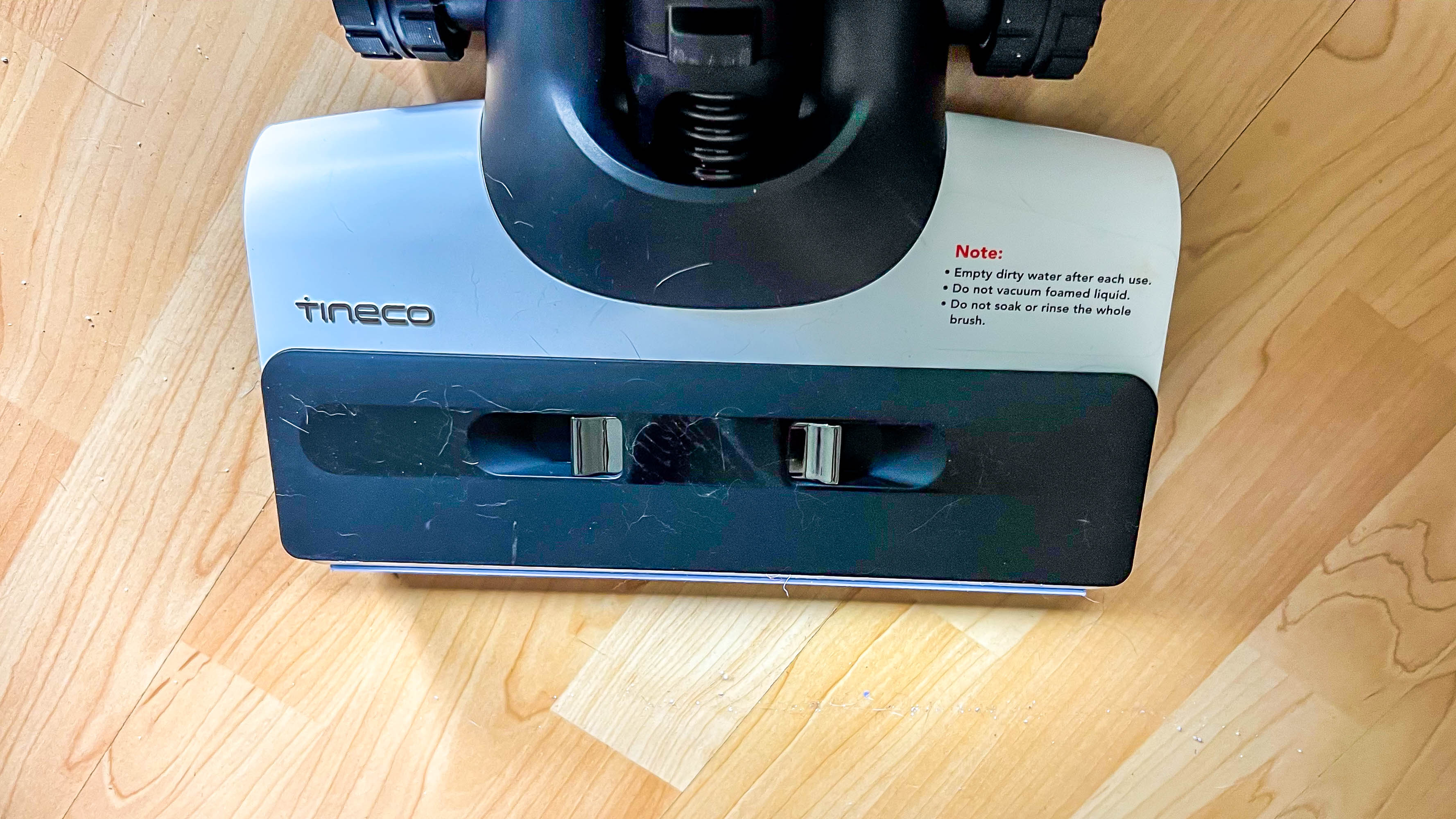 Tineco Floor One S7 Pro in use by author