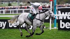 Unexpected Party ridden by Harry Skelton wins the Johnny Henderson Grand Annual Challenge Cup Handicap Chase on day two of the 2024 Cheltenham Festival