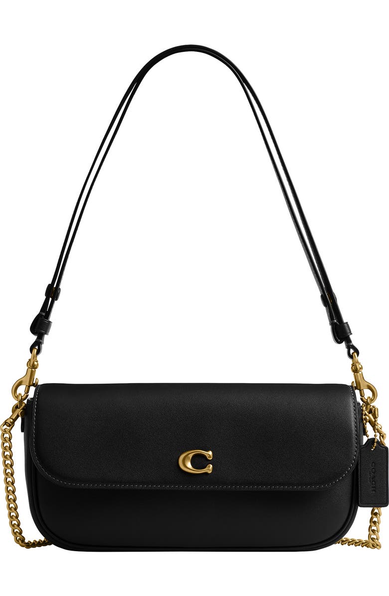 Brook Refined Calf Leather Flap Chain Bag