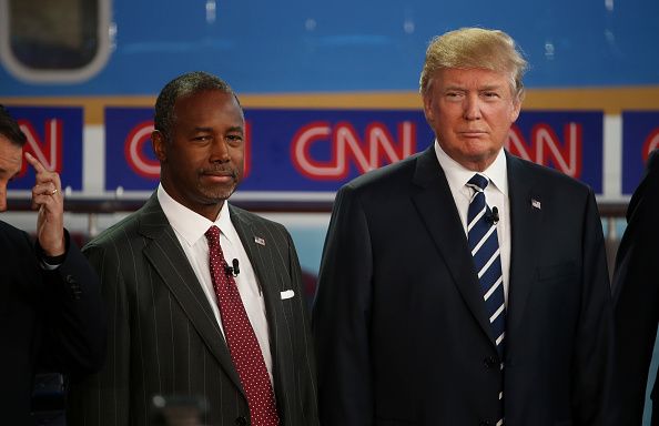 Ben Carson and Donald Trump