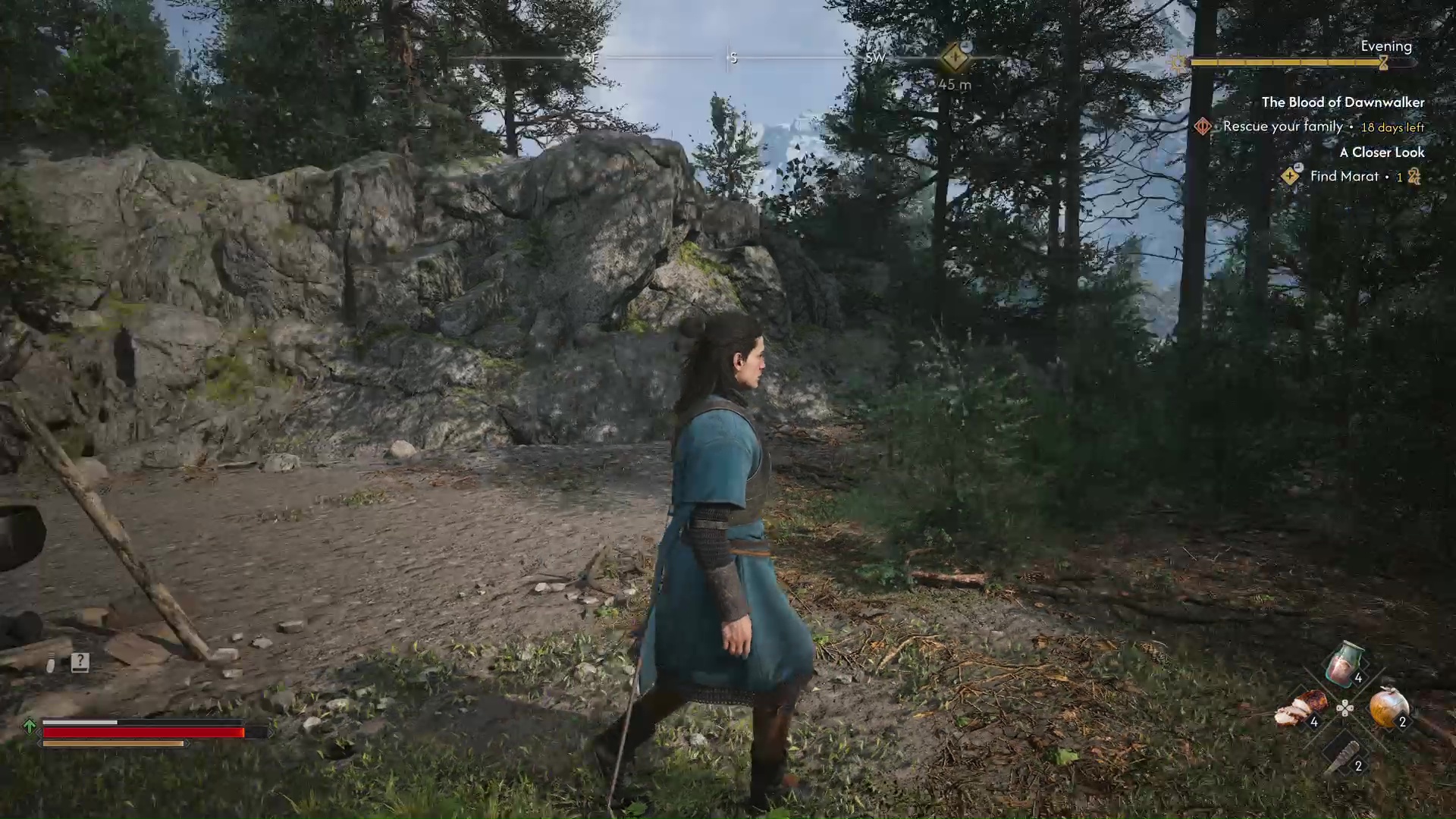 Coen pursues a limited-time quest in The Blood of Dawnwalker