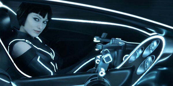 Tron Legacy Olivia Wilde Driving