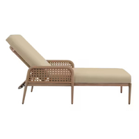 Coral Vista Brown Wicker Outdoor Patio Chaise Lounge: was $349 now $282 @ Home Depot