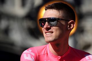 Tejay van Garderen (EF Education First) at the Tour de France presentation