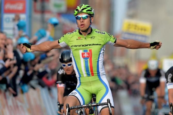 Peter Sagan (Cannondale) wins the E3 Harelbeke