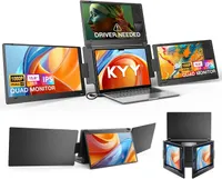 KYY Triple Screen Laptop Monitor Extender KYY Triple Screen Laptop Monitor Extender