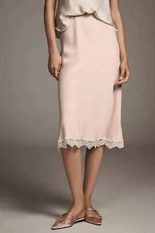 The Tilda Slip Skirt: Lace-Trimmed Edition