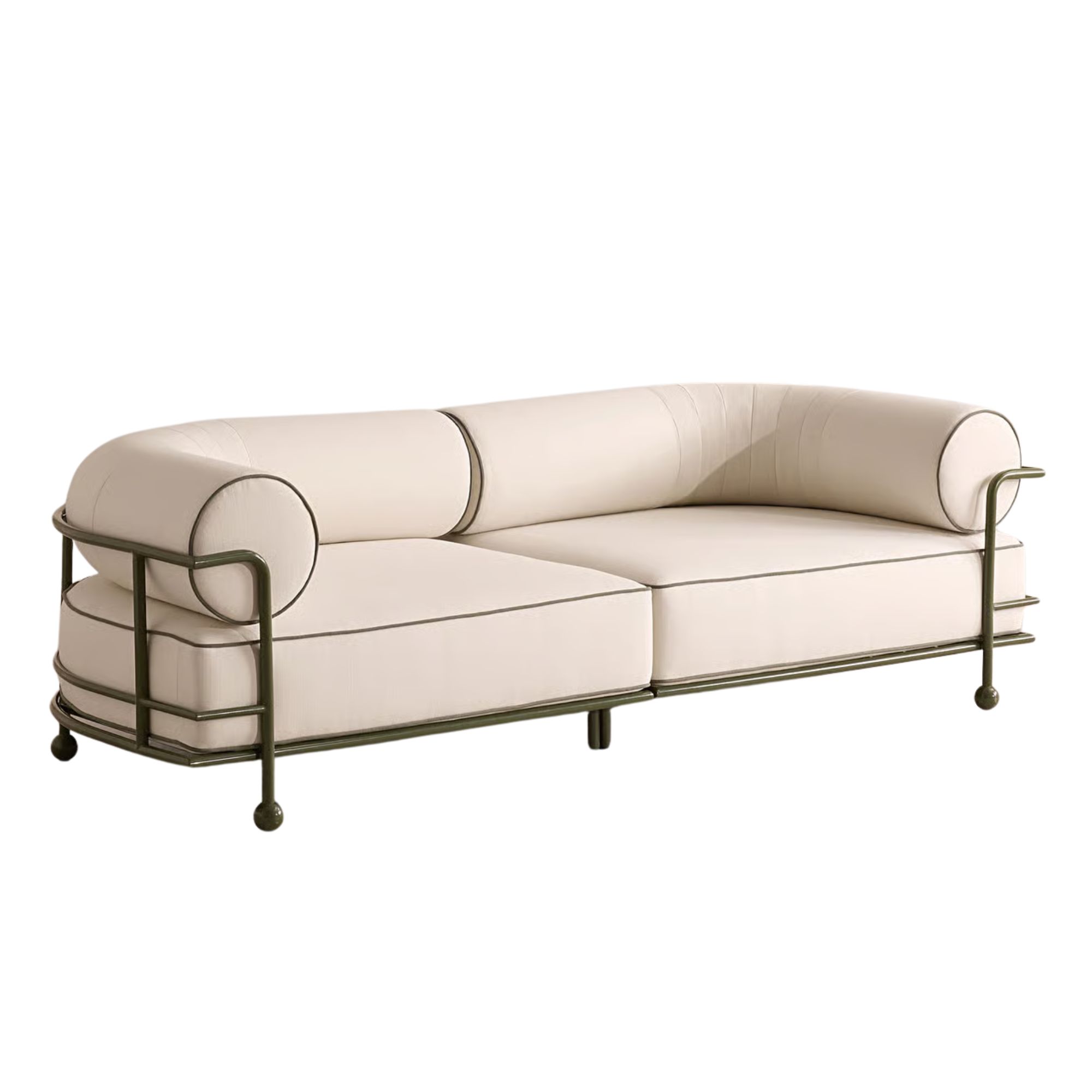 Soho Home, Gaspard Outdoor Sofa, Three Seater, Off White, Uk