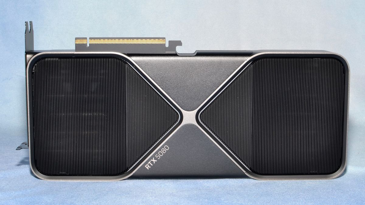 Nvidia GeForce RTX 5080 Founders Edition card photos and unboxing