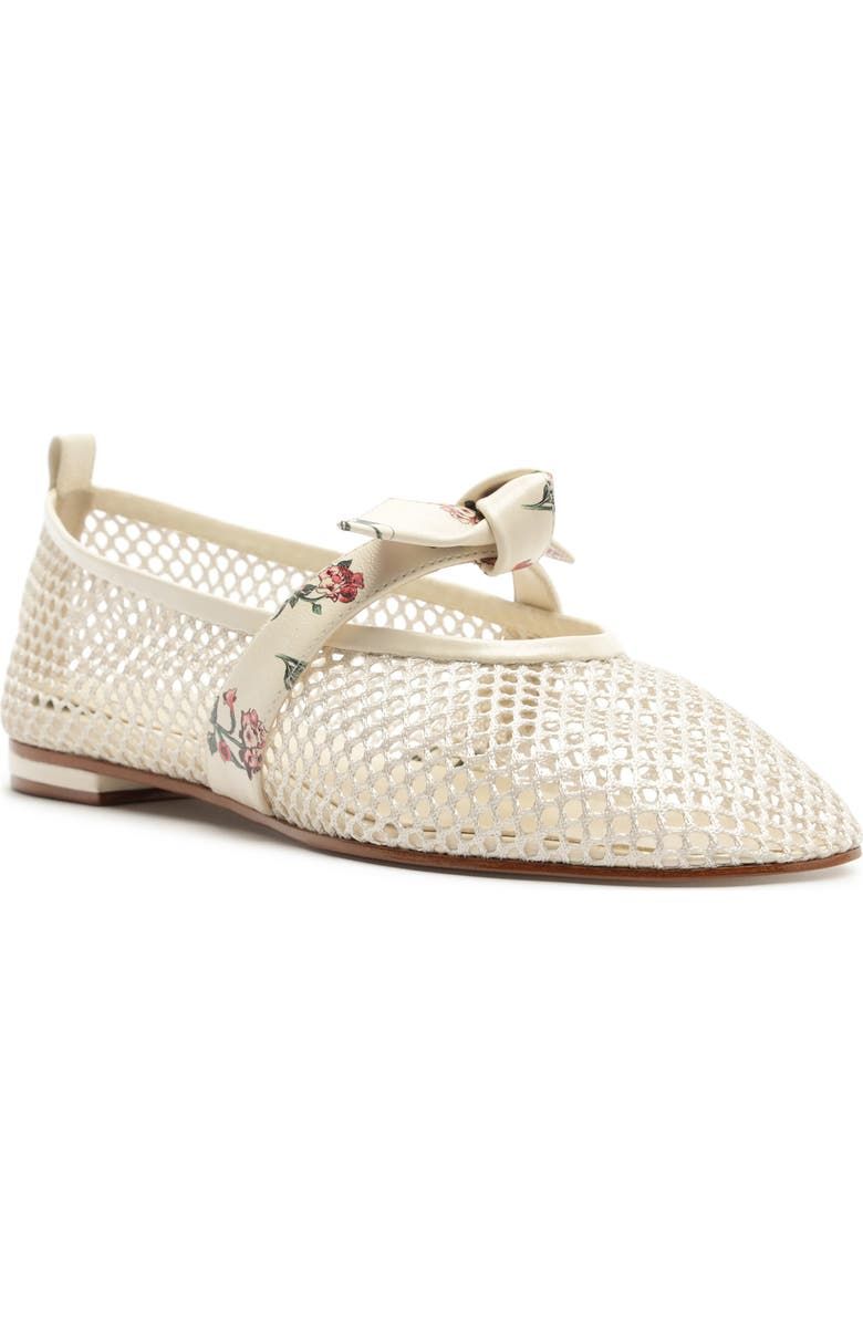 X Agua by Agua Bendita Clarita Mesh Mary Jane Ballet Flat