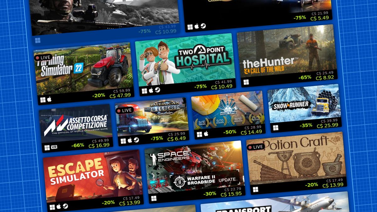 Steam Simfest: Hobby Edition offers great deals on games that are like jobs  | PC Gamer